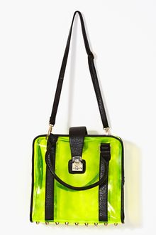 Nasty Gal Studded Jelly Tote - Lyst
