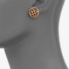 Oscar De La Renta Mosaico Stud Earrings in Pink - Lyst