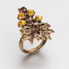 Oscar De La Renta Faceted Spray Ring in Multicolor (multi) - Lyst