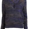 Theyskens' Theory X Neck Sweater in Blue (mauve) - Lyst
