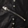 Topshop Sleeveless Studded Biker in Black - Lyst