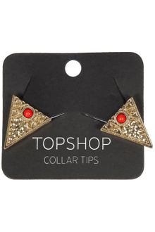 Topshop Collar Tips - Lyst