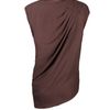 Allsaints Contour Top in Brown (plum) - Lyst