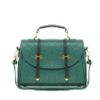Asos Metal Tip Satchel in Green - Lyst