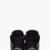 Balmain Black Calfhair Sneakers in Black for Men - Lyst