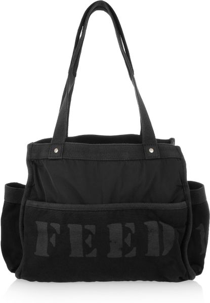 Dkny City Survival Canvas and Shell Tote in Black - Lyst