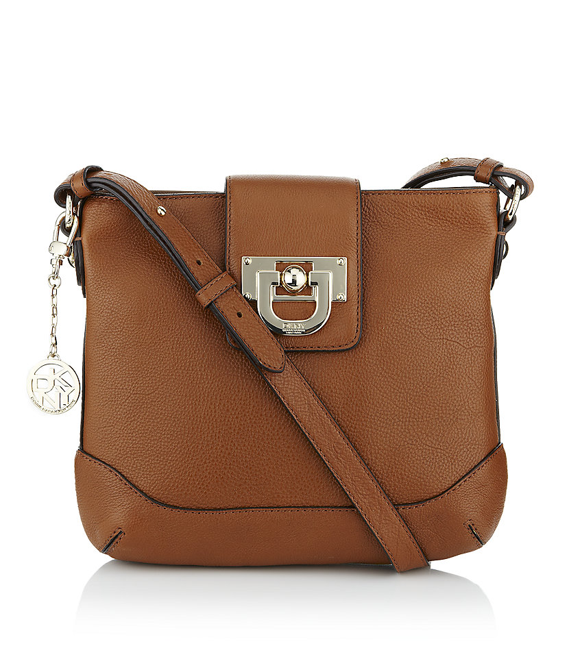 Dkny Vintage Crossbody Bag in Brown | Lyst