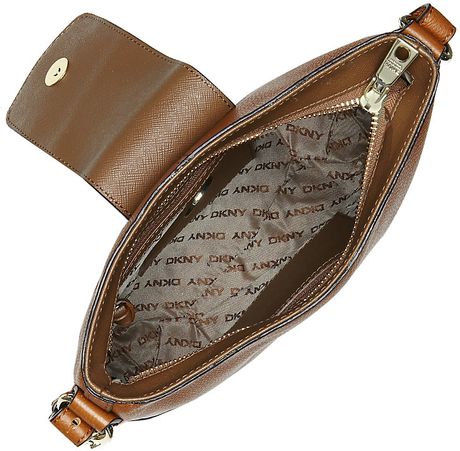 Dkny Vintage Crossbody Bag in Brown | Lyst