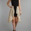 Glamorous Hi Low Chiffon Dress in Black - Lyst