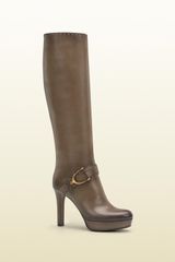 Gucci Jacquelyne Studded Low Heel Pump