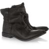 Isabel Marant Jenny Slouchy Leather Ankle Boots in Black - Lyst