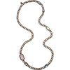 Lanvin Tutti Frutti Strass Crystal Strand Necklace in Multicolor - Lyst