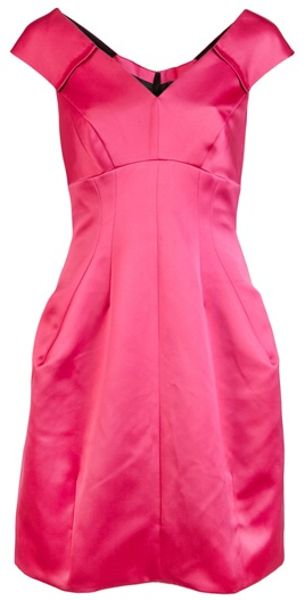 Marc Jacobs Cut Out Dress in Purple (magenta) - Lyst