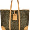 Mulberry Scotch Grain Leopard Print Leather Tote in Animal (black) - Lyst