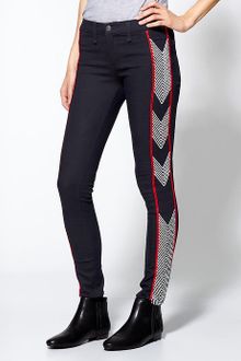 Rag & Bone The Raja Embroidery Legging - Lyst