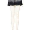 Topshop Coord Ombre Fringe Shorts in Black - Lyst