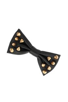 Topshop Stud Bow Brooch - Lyst