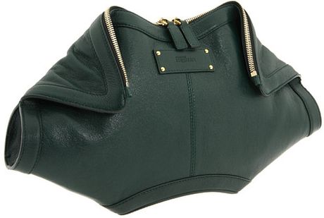 Alexander Mcqueen De Manta Clutch in Green (b) - Lyst