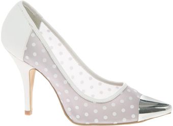 Asos Asos Sidney Point Court Shoes with Metal Toe Cap - Lyst