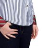 Brooks Brothers Fitted French Cuff Stripe Dress Shirt in Blue (navy-white) - Lyst