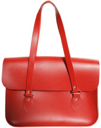 Comme Des Garçons Comme Des Garçons Medium Satchel Shoulder Bag Red - Lyst