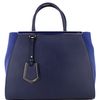 Fendi Navy and Blue Small Elite Tote in Blue (navy) - Lyst