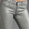 Hudson Metallic Krista Super Skinny in Silver (space) - Lyst