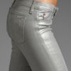 Hudson Metallic Krista Super Skinny in Silver (space) - Lyst