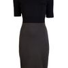 Narciso Rodriguez Knit Dress in Green (emerald) - Lyst