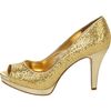 Nine West Nine West Womens Danee Platform Pump in Gold (gold glitter) - Lyst