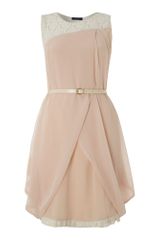 Vivi Boutique Sleeveless Belted Dress