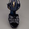 Yves Saint Laurent Tribute Sandal in Blue - Lyst