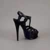 Yves Saint Laurent Tribute Sandal in Blue - Lyst