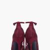 Alexander Wang Metallic Mesh Sabine Heels in Purple (burgundy) - Lyst