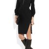 Altuzarra Cutout Crepetwill Dress in Black - Lyst