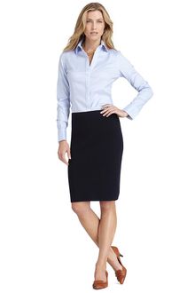 Brooks Brothers Noniron Tailored Fit Twill Stripe Dress Shirt - Lyst