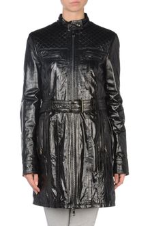 D&G Leather Outerwear - Lyst