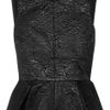 Elizabeth And James Yumi Metallic Brocade Top in Black - Lyst