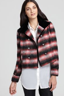 Free People Jacket Zigzag Wool - Lyst