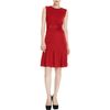 Giambattista Valli Rosette Dress in Red - Lyst
