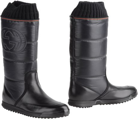 Gucci Boots in Gray (grey) - Lyst