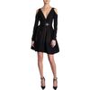 J. Mendel Cut Out Dress in Black (ivory) - Lyst