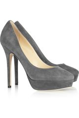 Jimmy Choo Cosmic Suede Pumps