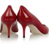 Jimmy Choo Aurora Moire Patentleather Pumps in Red - Lyst