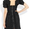 Roland Mouret Diana Brocade Dress in Black - Lyst