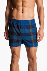 Burberry Check Print Woven Boxers