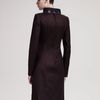 Fendi Backzip Felt Dress in Brown (burgundy) - Lyst
