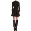 Givenchy Knit Flare Dress in Black - Lyst