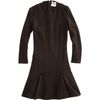 Givenchy Knit Flare Dress in Brown - Lyst
