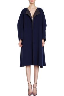 Jil Sander Bicolor Coat - Lyst